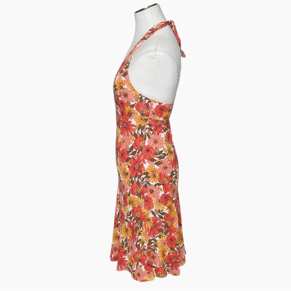 Ann Taylor LOFT Floral Halter Midi Dress - Picture 5 of 11